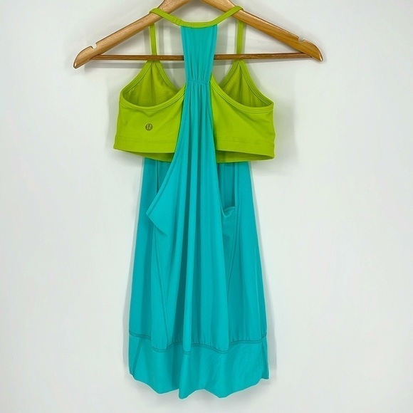 Lululemon No Limits Tank Angel Blue Antidote Size 6 - Picture 4 of 13